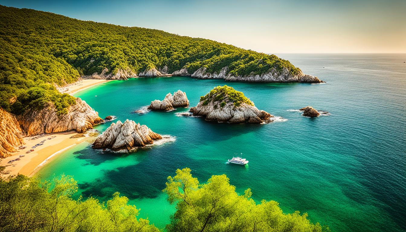 Explore the Geography of Huatulco, Mexico